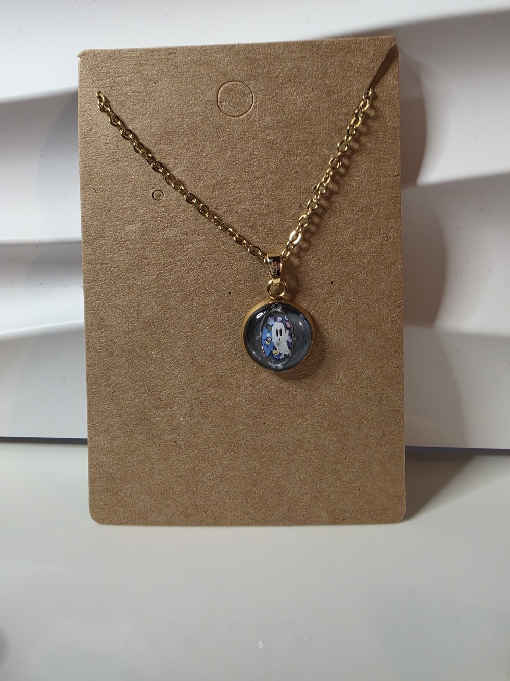 Handmade Necklace - Ghost